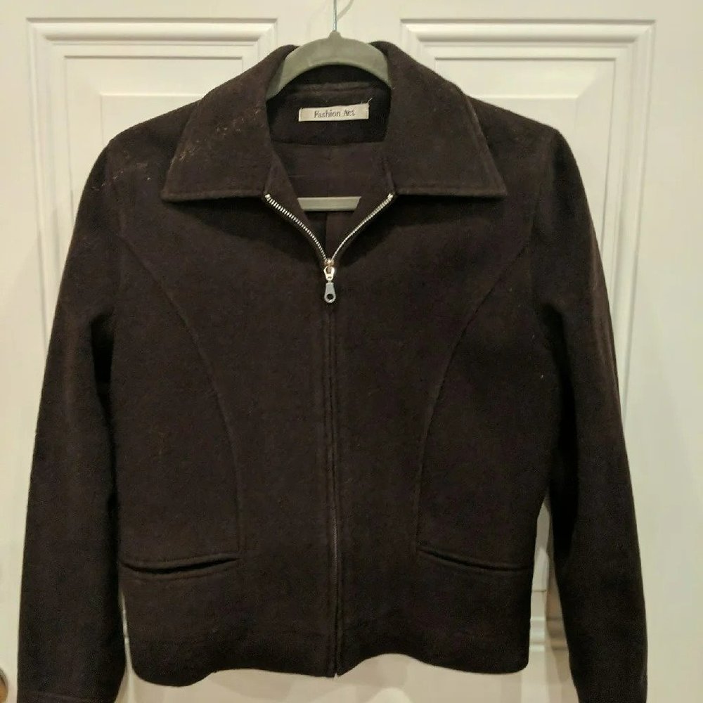 Fashion Art Zip Up Jacket